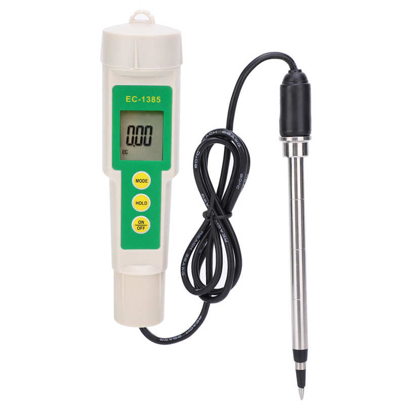 PH Meter EC 3185 Portable EC CF TDS 3 in 1 Soil Tester Meter for Garden Horticultural Agriculture Digital Meter
