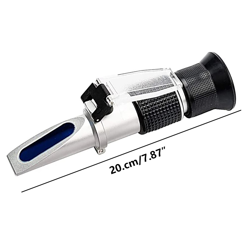 Wine Refractometer – Measure Sugar (0-40% Brix) & Alcohol (0-25%) For Home Brewing & Winemaking