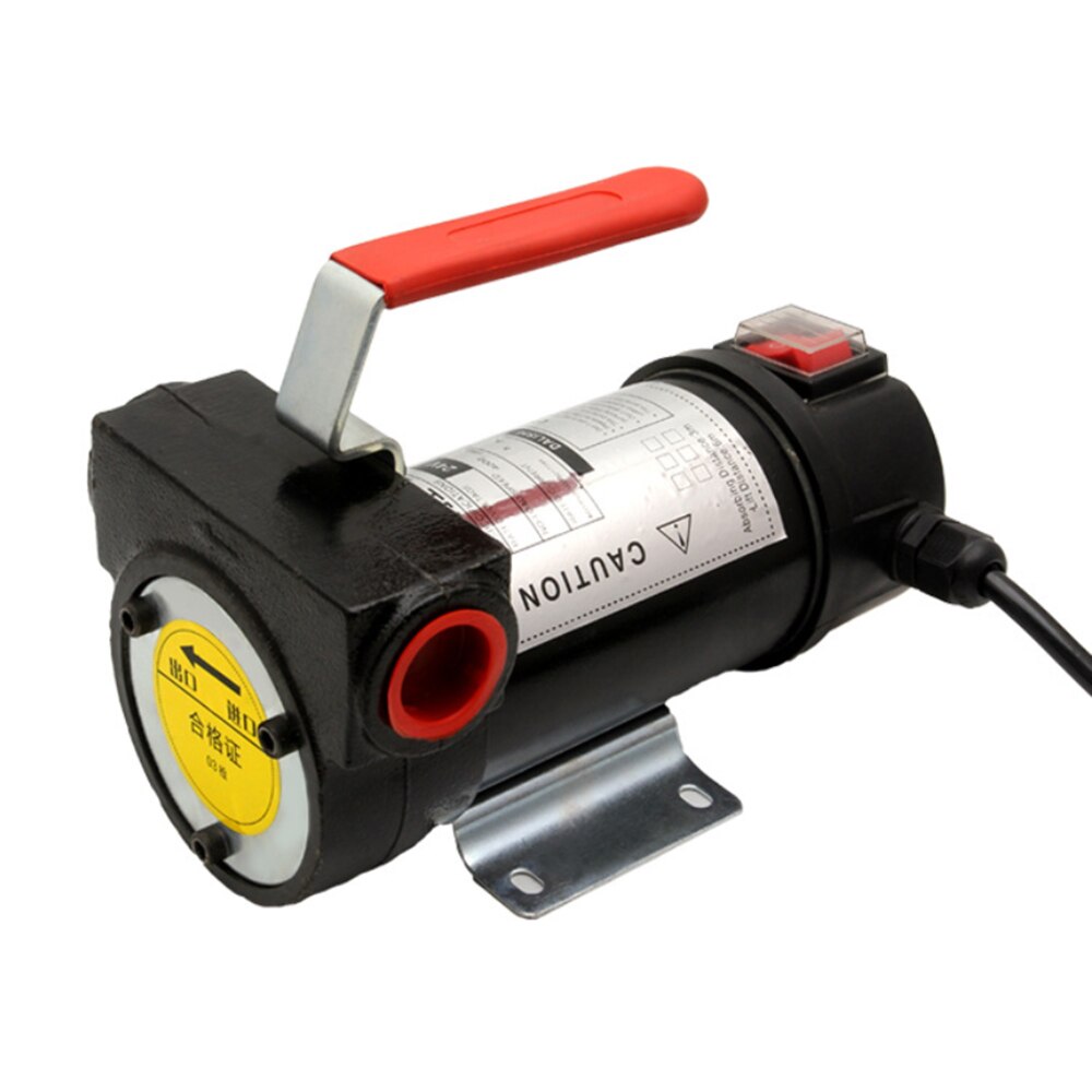 Portable Small size Self-priming Rotary Vane Pump 175W 12V Electric Fuel Transfer Pump Applicable for Kerosene Oil