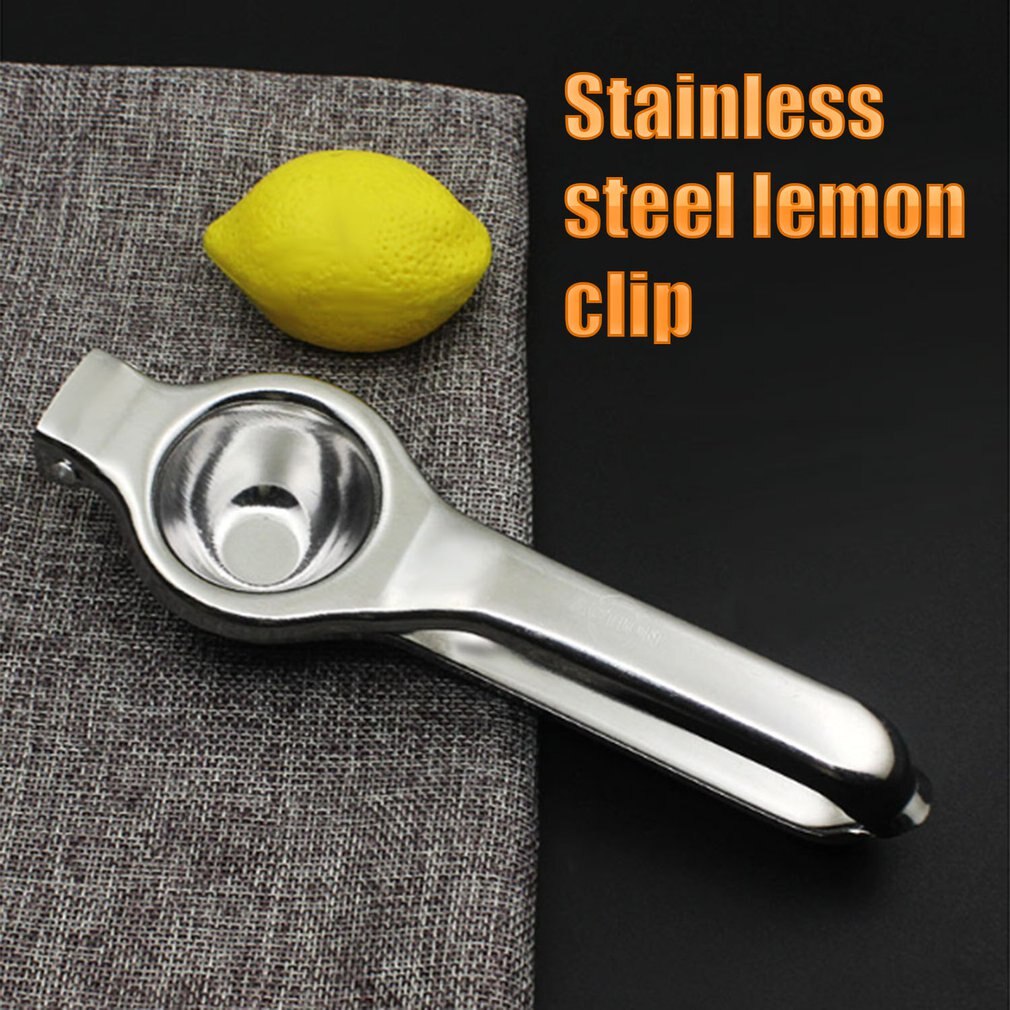 Stainless Steel Lemon Squeezer Press Orange Citrus Lemon Hand Press Kitchen Cookware Fresh Juice Food Processor Gadget Cuisine