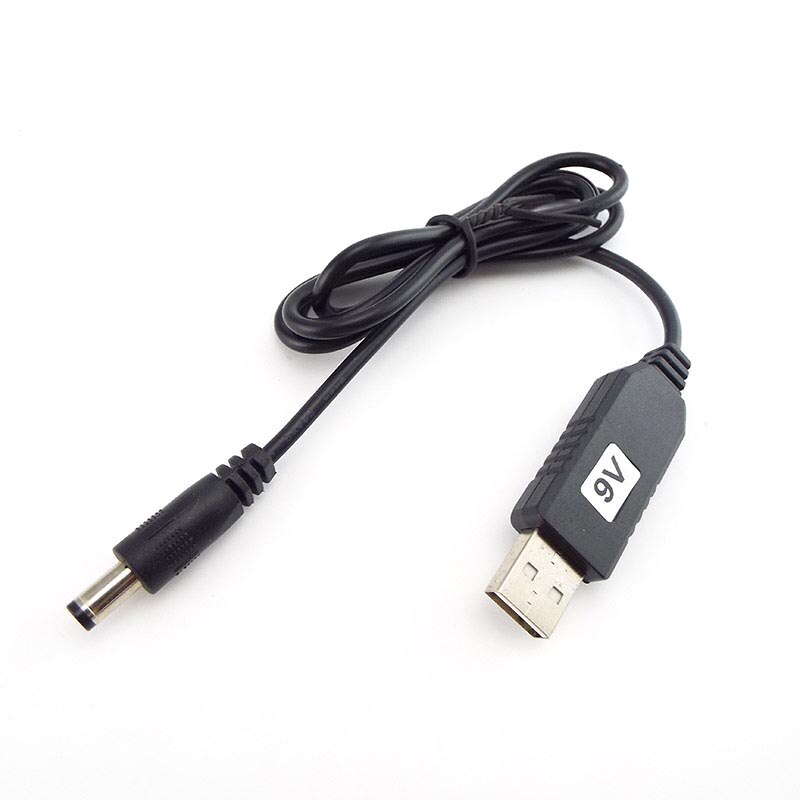 Usb 5V Dc 5V 9V 12V 5.5Mm 3.5Mm Usb Power Boost Lijn Stap up Module Plug Connector Converter Adapter Kabel 2.1x5.5mm