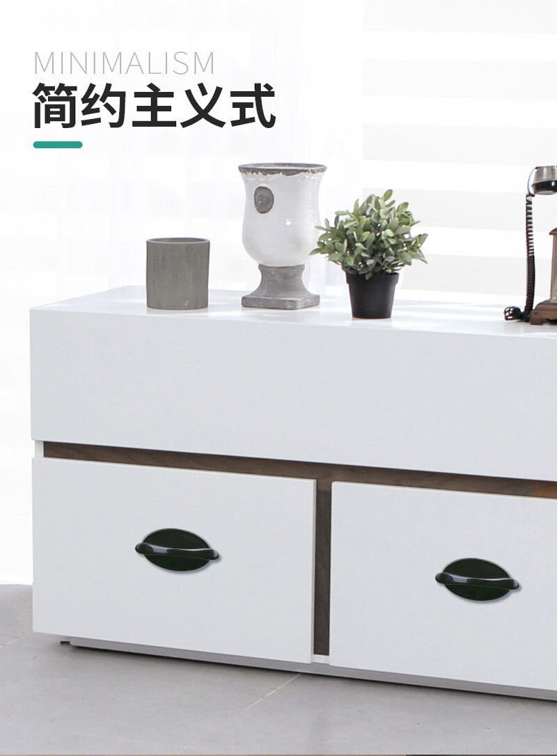 Glass Window Cabinet Drawer pulls handles Sliding Door Handles free punching furniture handle
