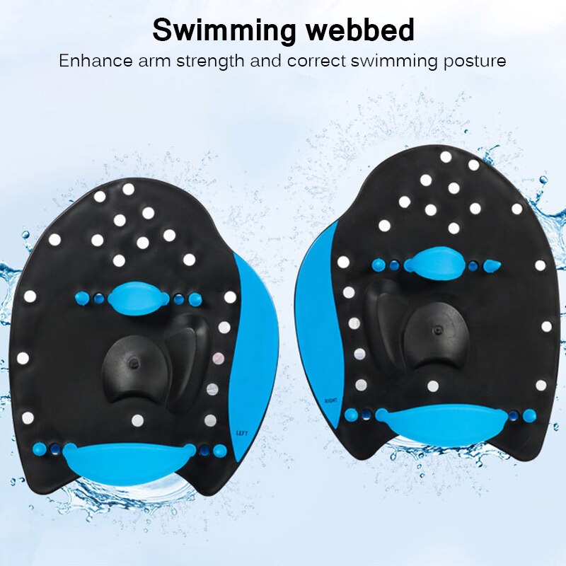 1 Paar Einstellbare PVC Hand Schwimmen Paddel Schwimmhäute Handschuhe Hand End Training Tauchen Paddel Handschuhe Wasser Paddel Ausrüstung