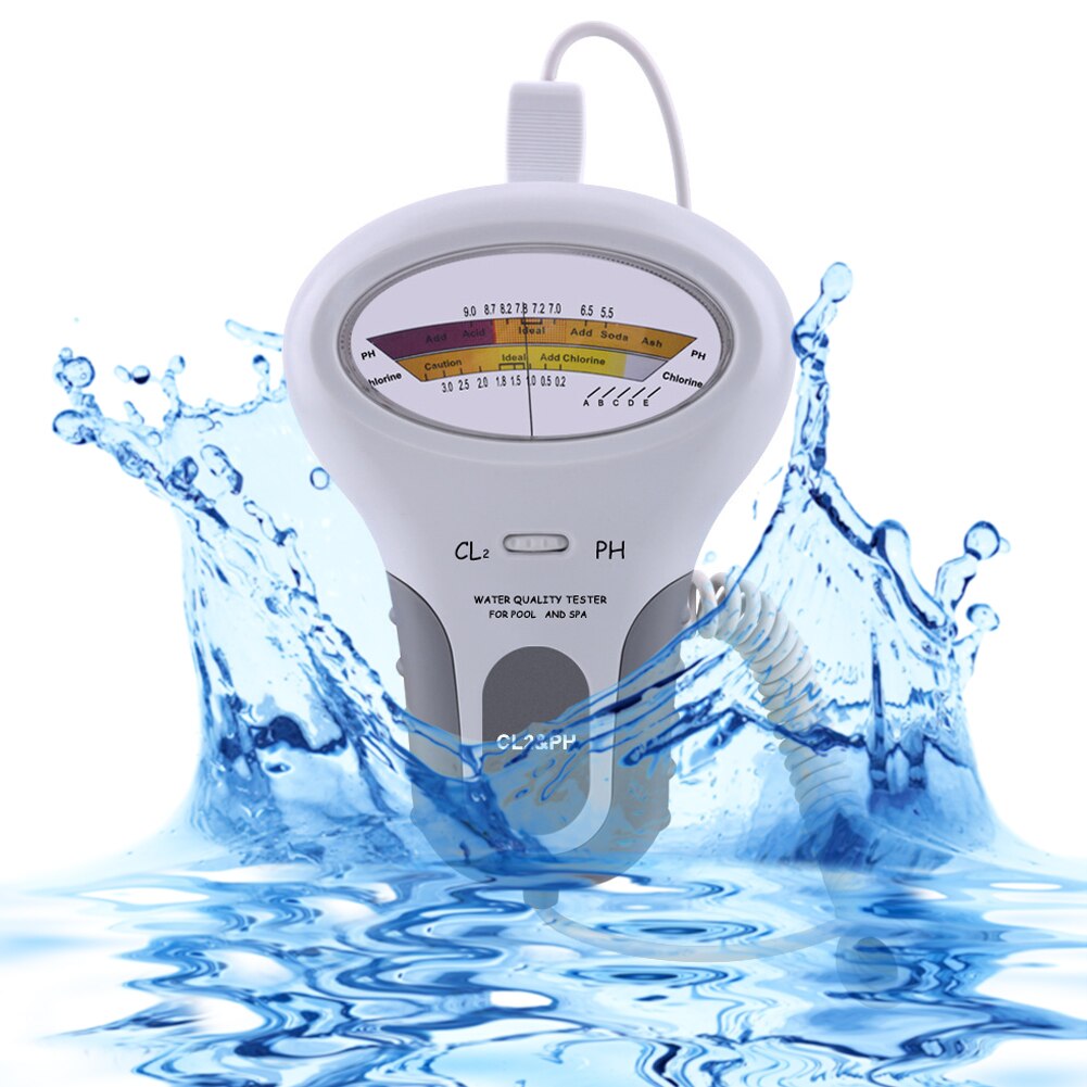 CL2 Tester 2 In 1 Water PH & Chlorine PC-102 Level... – Vicedeal