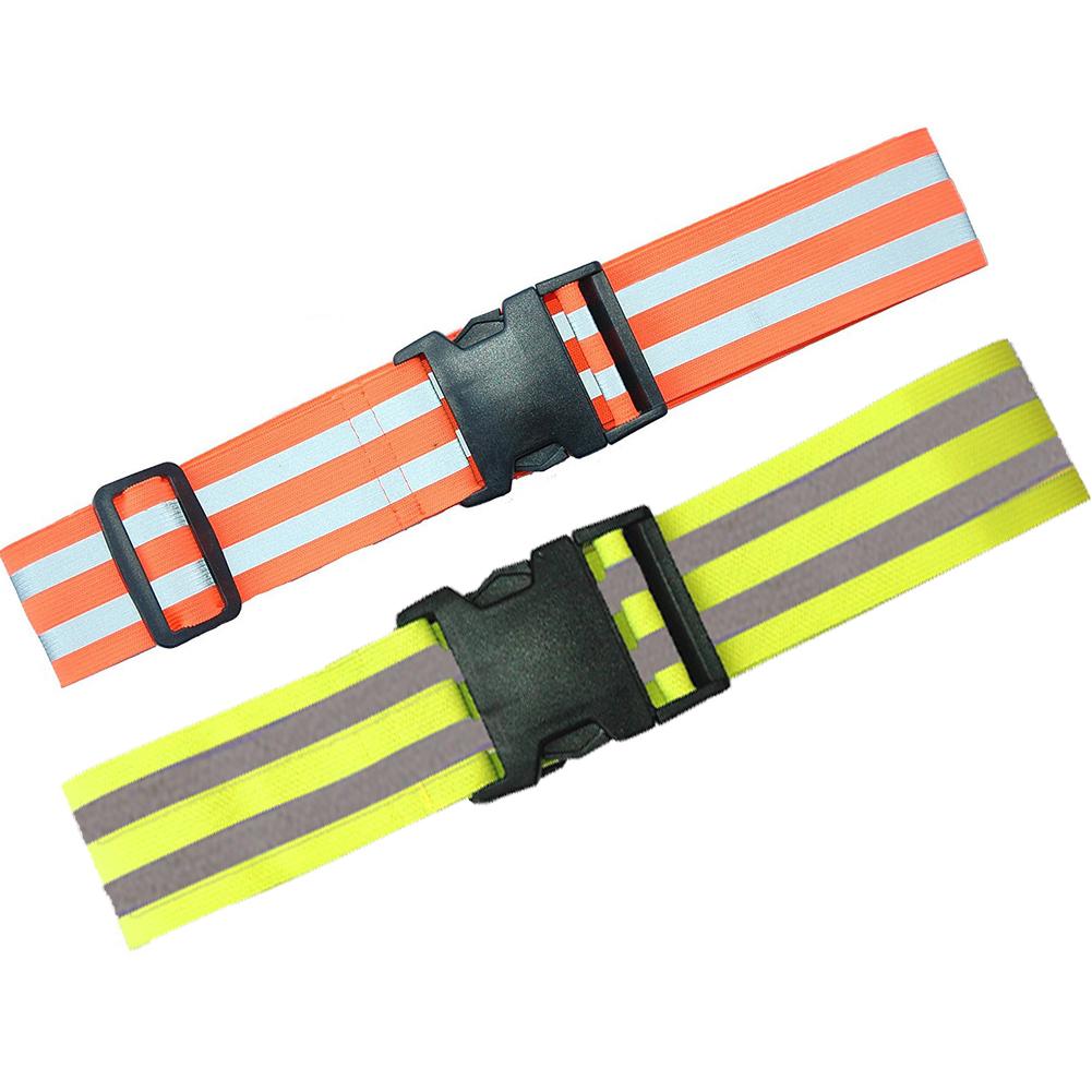 Draagbare Hoge-elastische Reflecterende Riem Unisex Verlichte Riem Voor Nachtelijke Sport Te Dragen Goede Elastische Prestaties