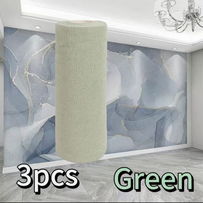 Reusable Cleaning Wipe Household Kitchen Cloth Microfiber Towel Rolls Dish Rags Wash Paper Towel Replacement 1 Roll of 20 Sheets: Pink