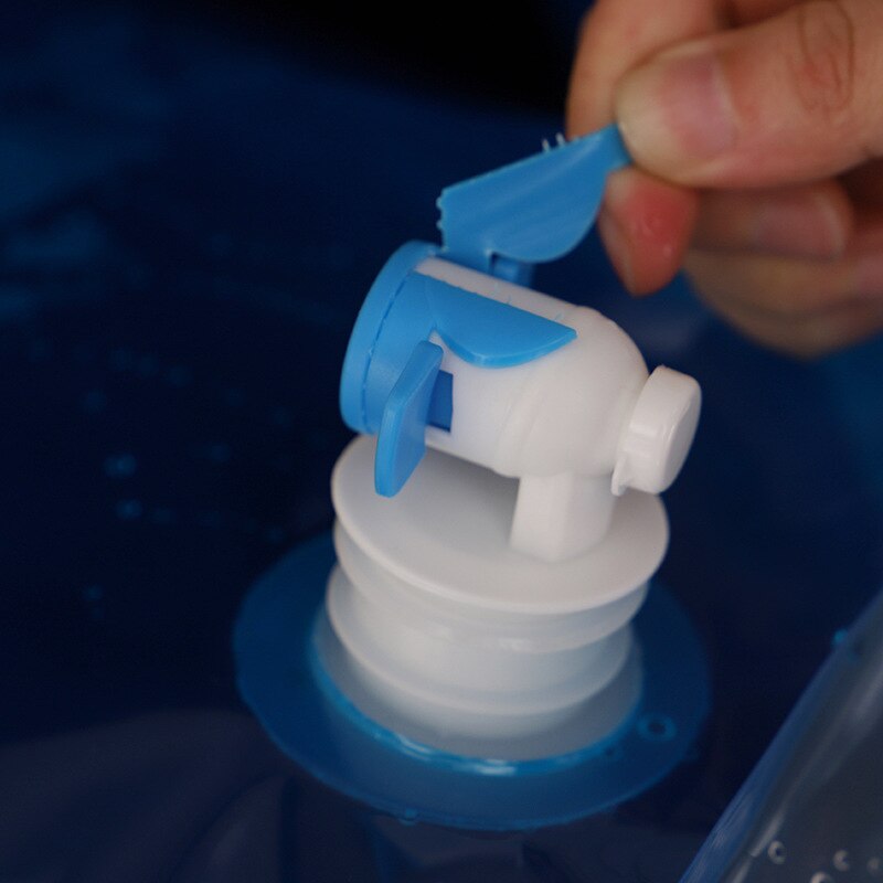 Outdoor Waterzak Opvouwbare Folding Inklapbare Drinken Kamp Koken Water Container Bag Carrier Auto Watertank Opvouwbare Portabl