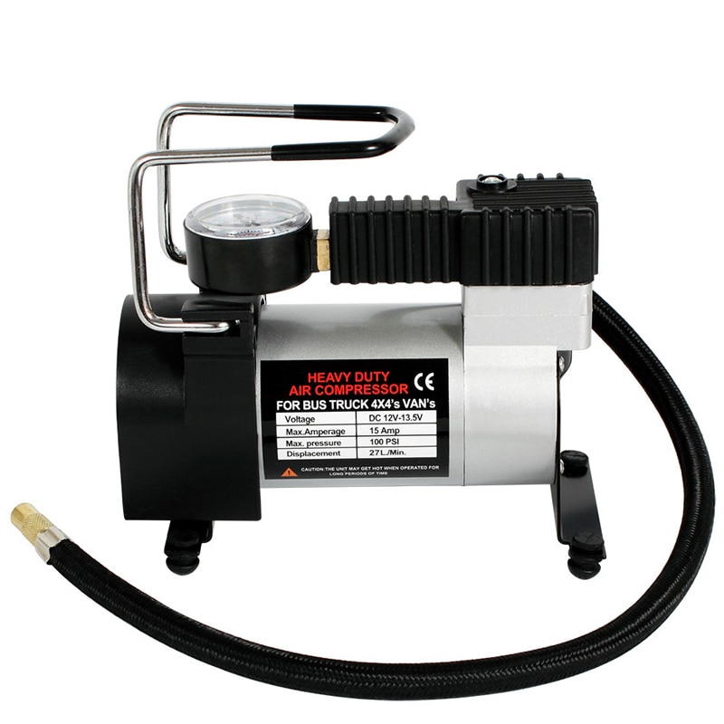 100PSI Super Flow Automobiel Auto compressor DC 12 V Auto Band Inflator Draagbare Automotive Compressor Elektrische Manometer