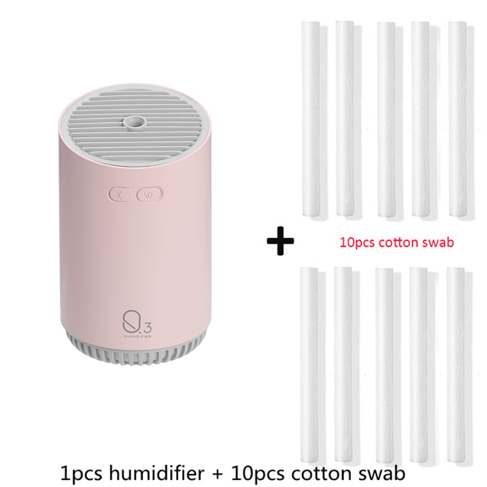 Wireless Essential Oil Diffuser Humidifier 320ML Rechargeable Air Humidifier 2000mAh Battery Aromatherapy Diffuser For Home Car: FFF