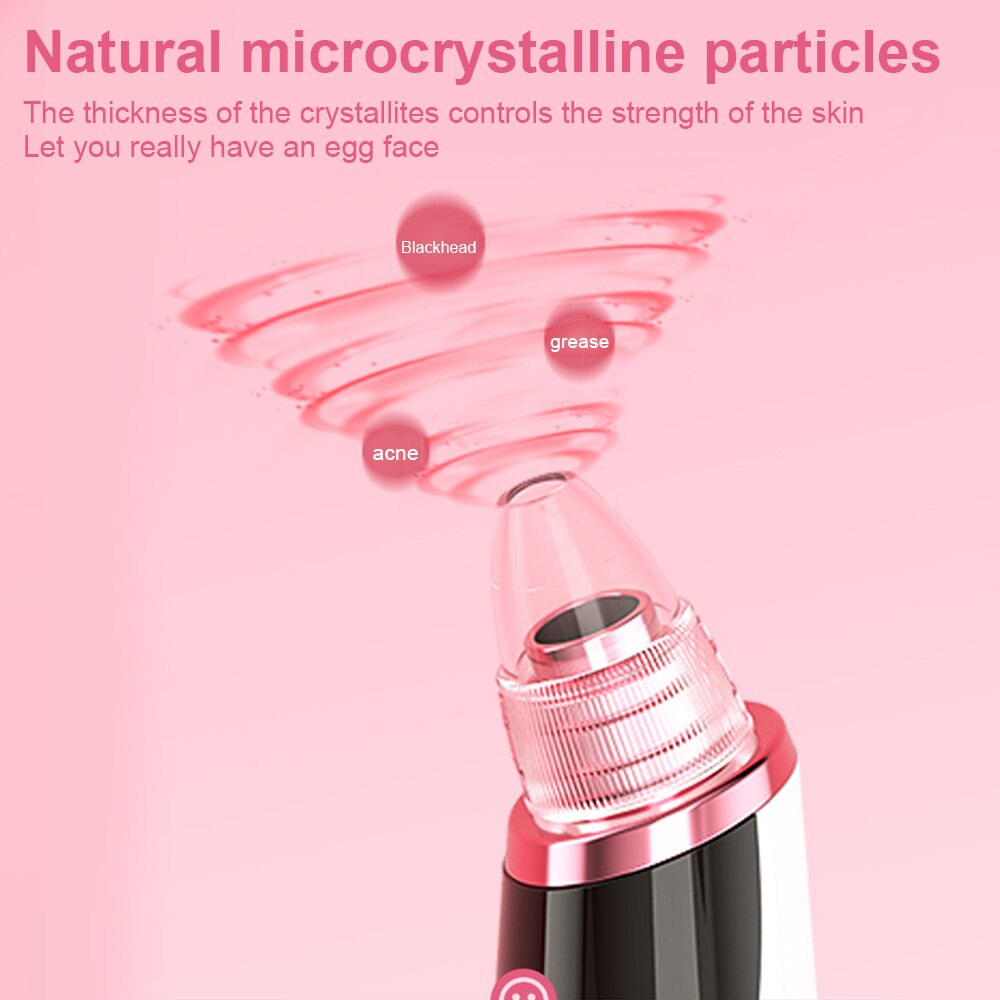 Blackhead Remover Vacuum Electric Nose Face Deep Cleansing Skin Care Machine Blackhead Remover Black Spots Pore Cleaner T Zone