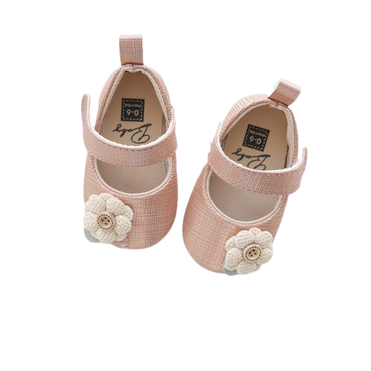Feversole Meisjes glitter schattig jurk, meisjes schattige jurk Mary Jane schoenen zachte feest vakantie ballerina's, 32 EU