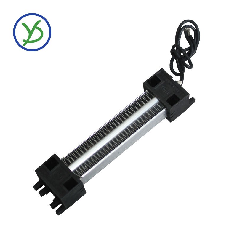 300W AC DC 220V Electric Ceramic Heater PTC ceramic air heater 167*35mm