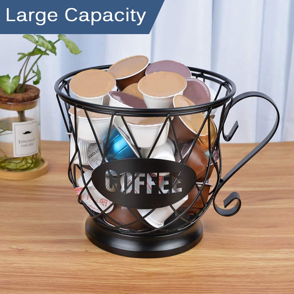 Coffee Capsule Organizer Storage Basket Practical Coffee Drawers Capsules Holder For Nespresso Coffee Capsule Shelves