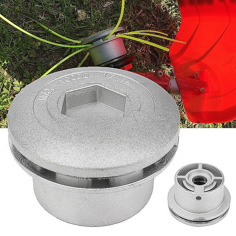 Universal Aluminium Alloy Trimmer Head String Set Garden Grass Brush Cutter Strimmer Head for Lawn Mower Accessories