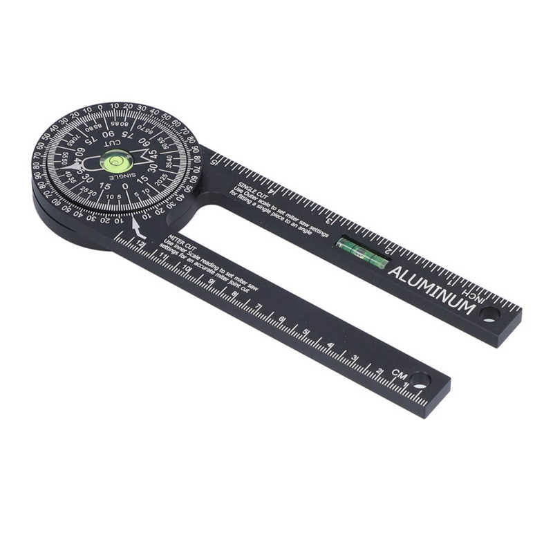 Angle Finder Clear Scale Miter Saw Protractor Accurate for Positioning