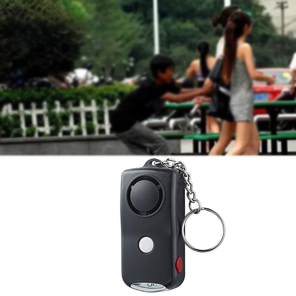 LLavero de alarma de seguridad de emergencia con alarma Personal con luz LED conveniente de llevar