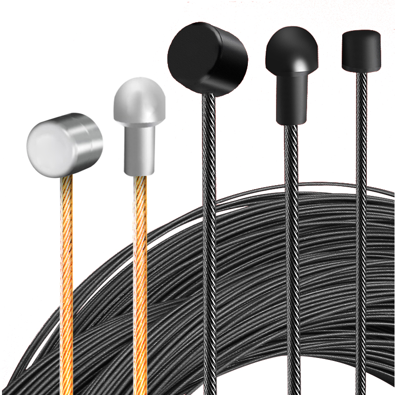 1pc innervaier til landeveissykkel, mtb-sykkel, wireline, terrengsykkel, girspak, girskifter, bremsekabler, polert, glatt rustfritt stål