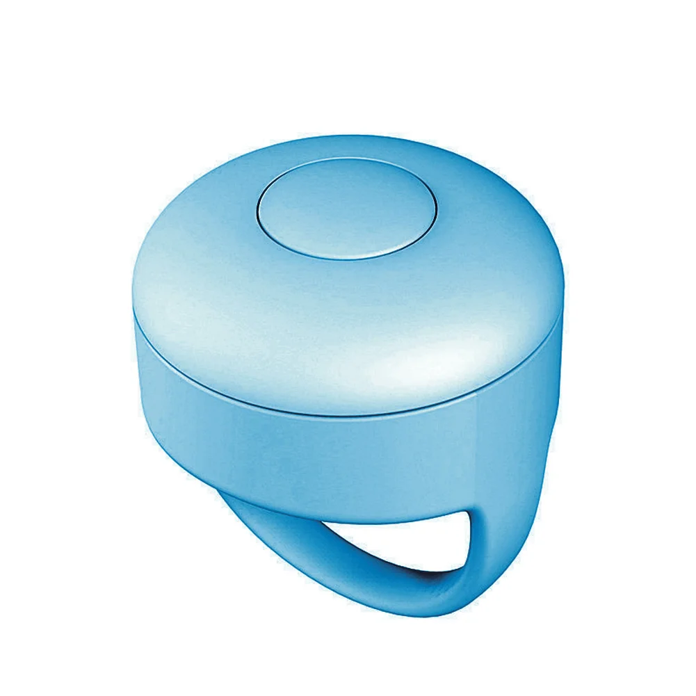 Anillo de Control remoto para teléfono móvil, compatible con Bluetooth, navegación automática de página, controlador de vídeo para teléfono Liker: Blanco