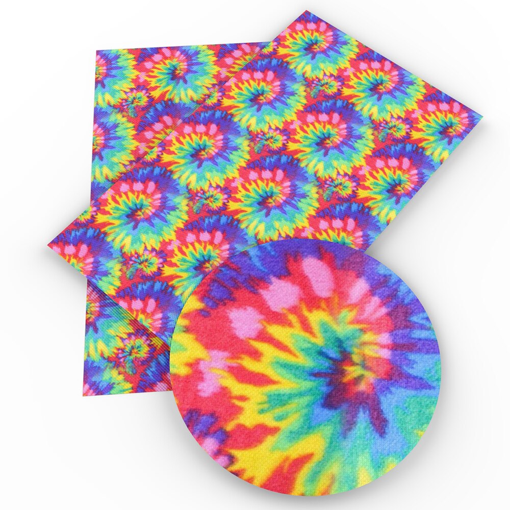 30*140cm feu d'artifice géométrique imprimé Faux cuir feuilles de tissu, bricolage matériaux faits à la main pour boucles d'oreilles cheveux artisanat, 1Yc4421: 1064832004