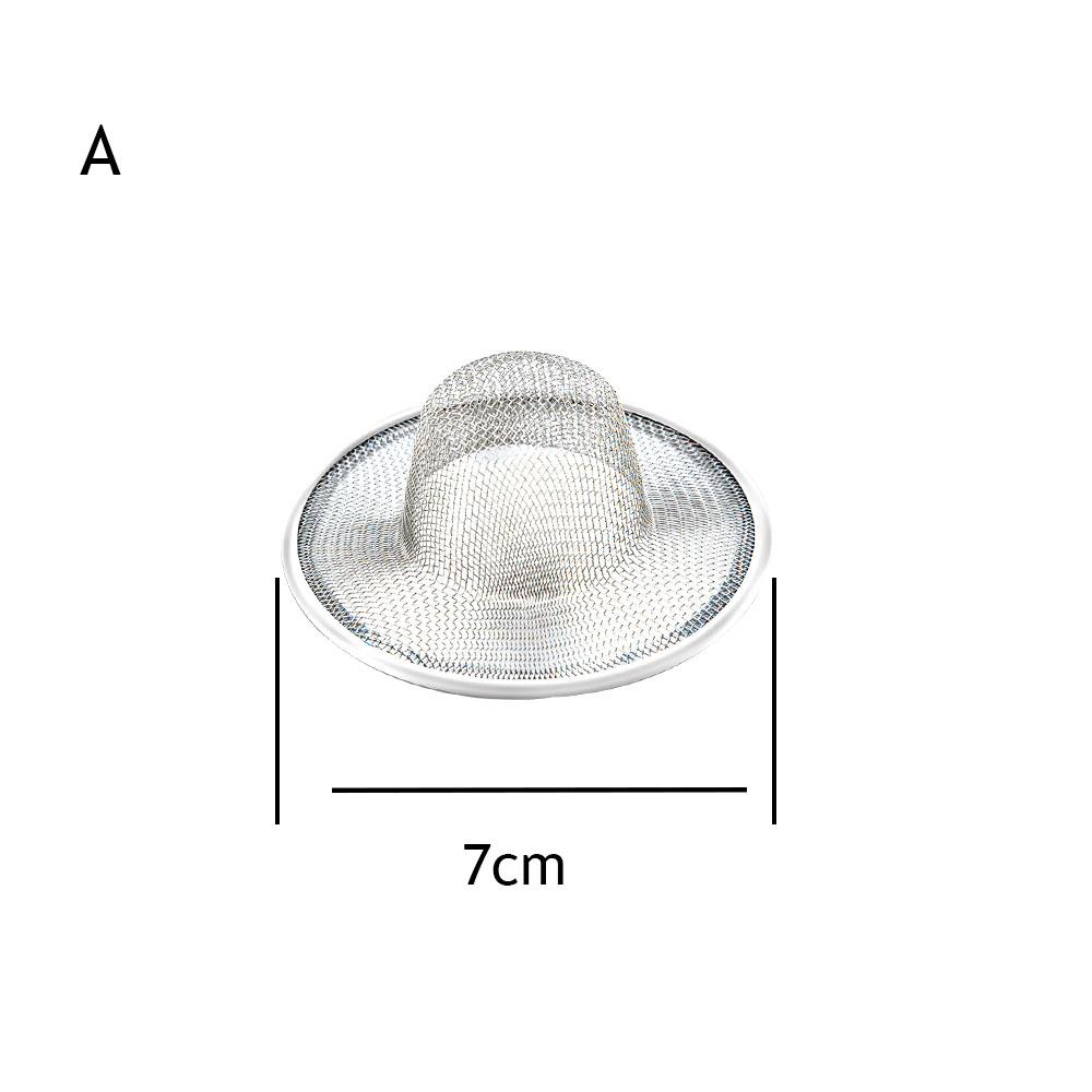 mesh vask sil siler avløpsvask filter plast silikon kjøkken matte ris vask propp badekar hårsil filter: 7cm