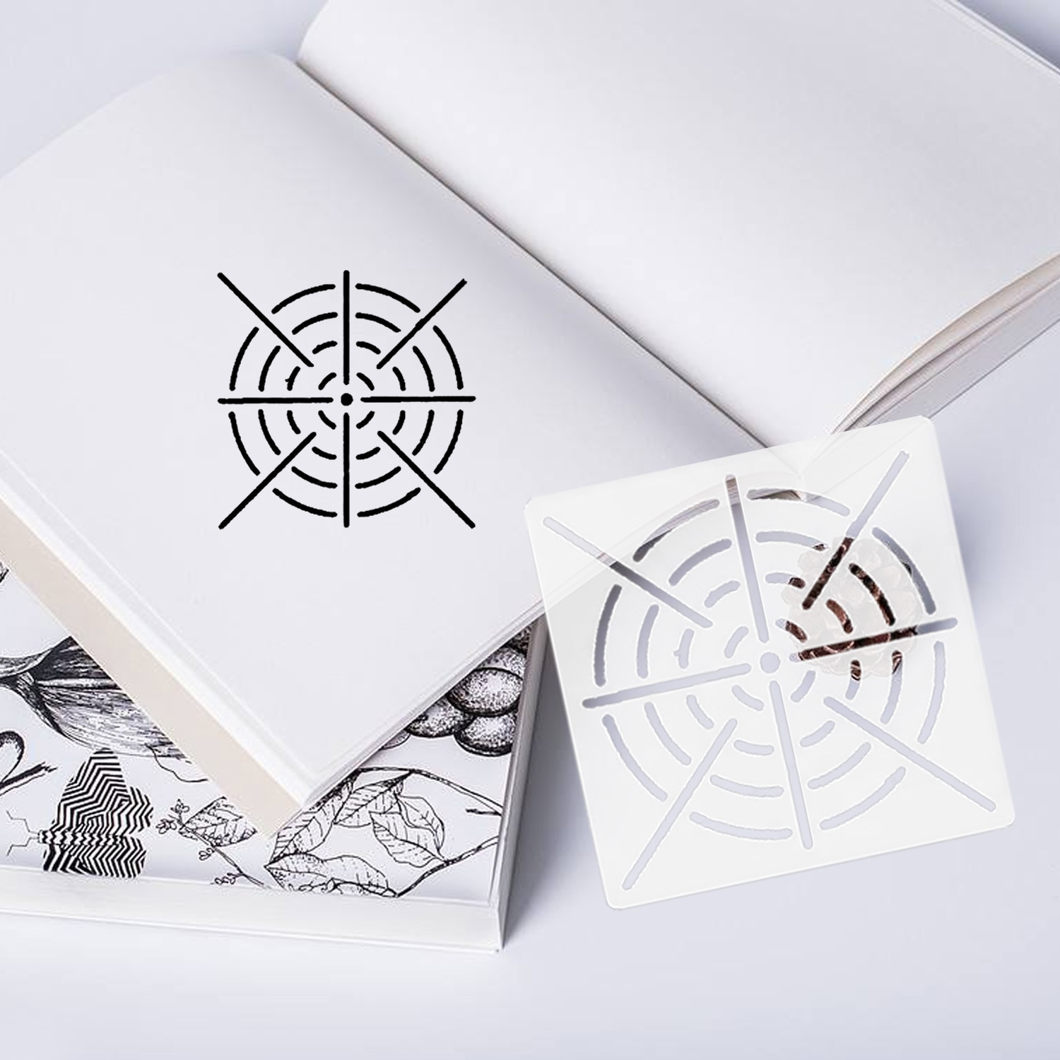 18Stck Mandala Malerei Punktierung Werkzeuge mit Punktierung Stangen Ball Stift Stifte Schablonen Farbe Tablett für Holz Canva Felsen Stoff Zauberstab Kunst