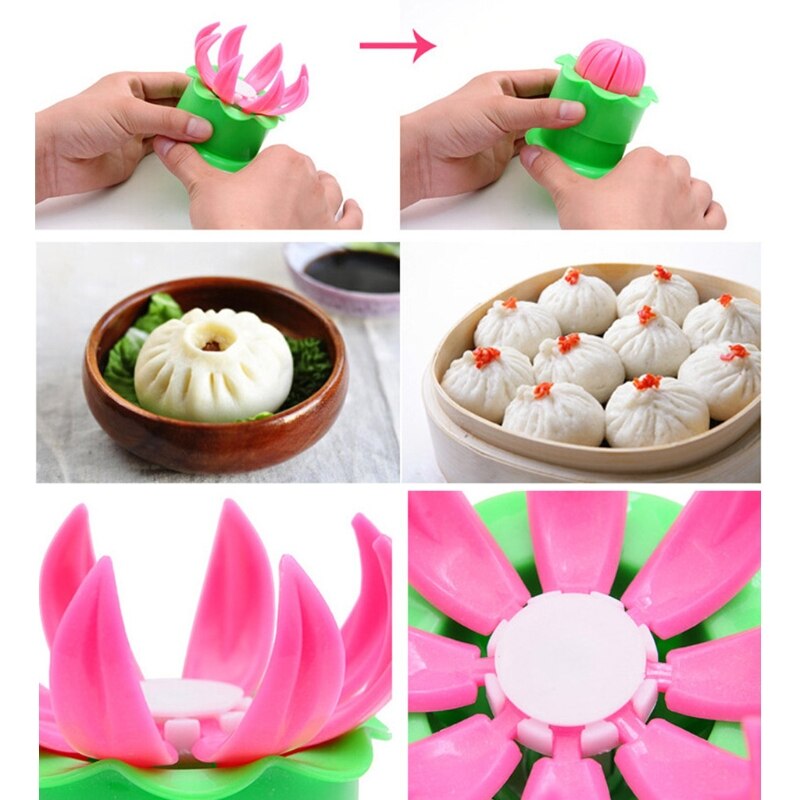 Steamed Stuffed Bun Making Mold Pastry Pie Steam Bun Dumpling Maker Mould Cookin