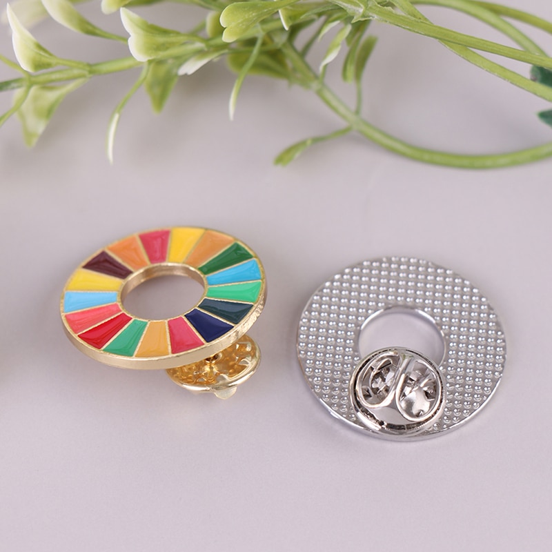 6g målene for bæredygtig udvikling broche united nations sdgs rainbow pin badge smykker til kvinder mænd lgbtq