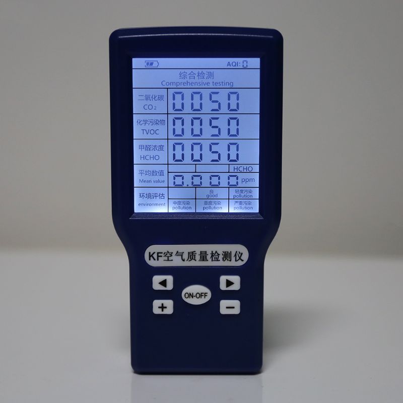 CO2 ppm Meters TVOC HCHO AQI Carbon Dioxide Detector Gas Analyzer Protable Air Tester Y98E