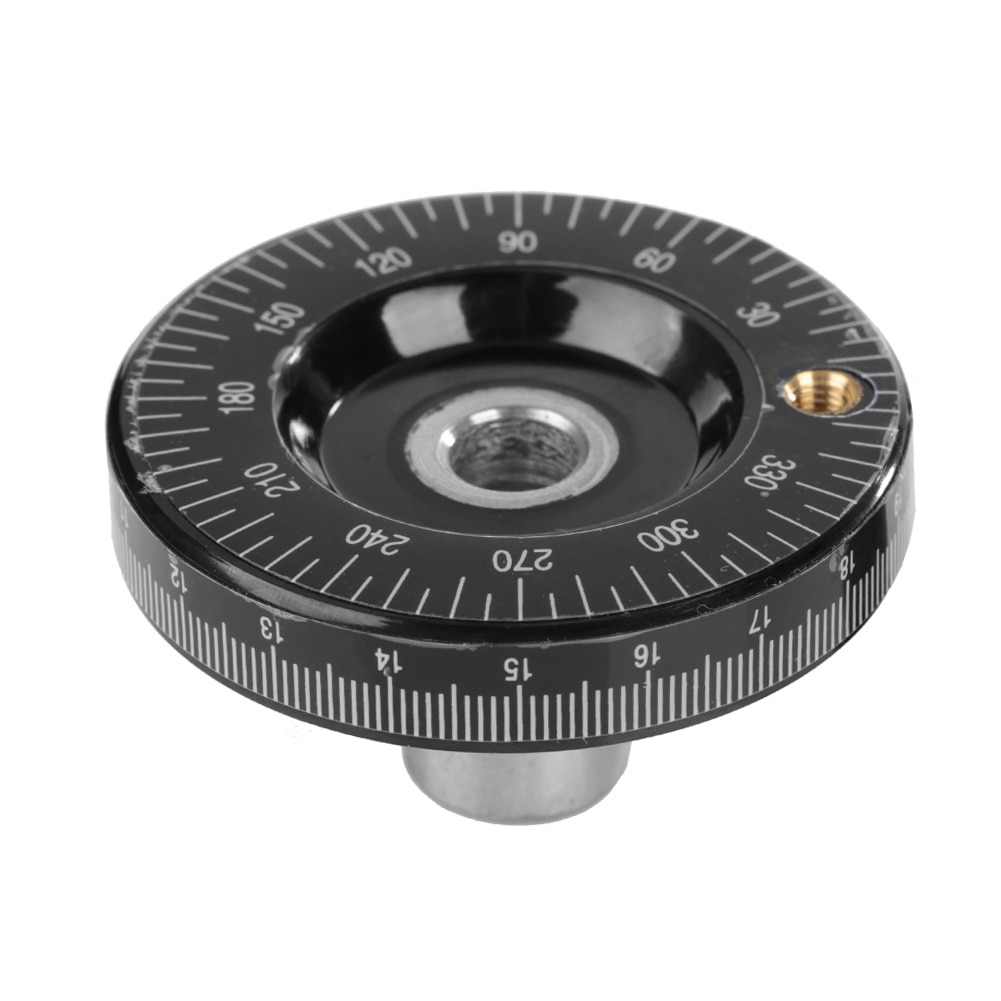 63mm Solide Hand Rad Skala Handrad Maschinen Mithelfer Bakelit Kalibriert Handrad für Maschine Werkzeug