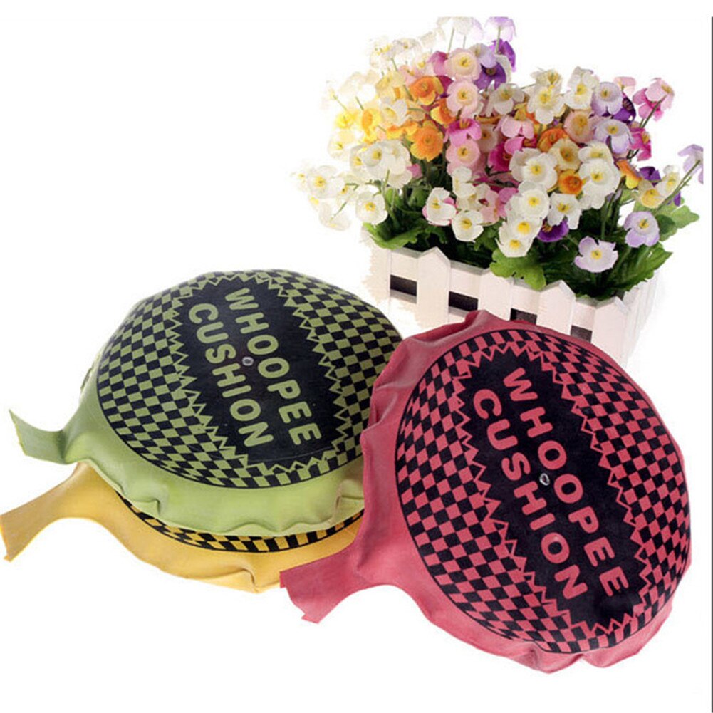 Random 1 Pcs Party Fun Prank Toys Whoopee Cushion Jokes Gags Pranks Maker Trick Fart Pad Pillow For Child Adult Fool Halloween