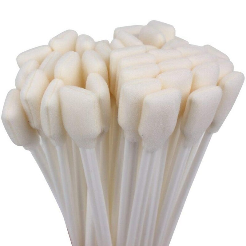 100Pcs Cleaning Swabs for Roland Epson Mimaki Mutoh All Large Format Solvent Printer Printhead Sponge Sticks Swabs Buds