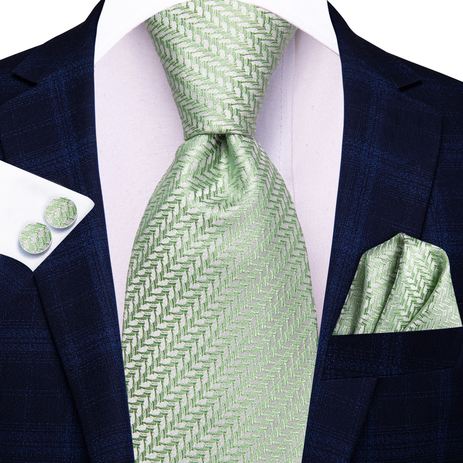 Corbatas Hi-tie para hombre, Color sólido, rosa fuerte, verde, 8,5 cm, accesorios de corbata Jacquard, ropa diaria, corbata, de de boda, conjunto de 3 uds.: YELLOW