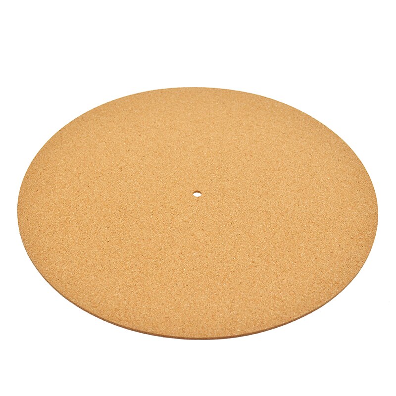 3mm Soft Cork LP Slip Platter Mat Anti-Static Slipmat for 12 Inch LP Vinyl Record