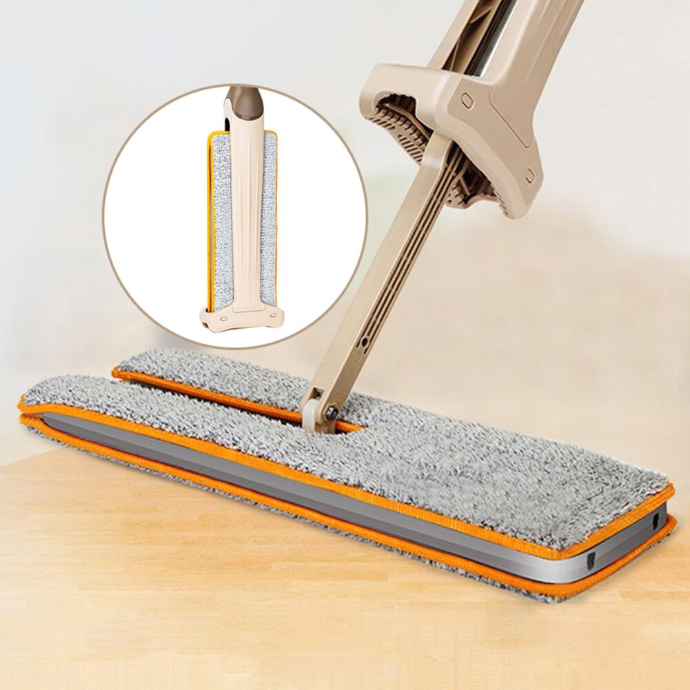 Microfiber Dubbelzijdige Mop 360 ° Roterende Spin Mop Telescopische Floor Lui Huishoudelijke Schoonmaakmiddelen Wateropname Gereedschap