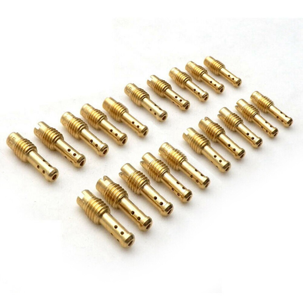 20 Pcs Pilot Jets Carburetor 12.5-60 Fit For MIKUNI VM/TM/TMX Carb