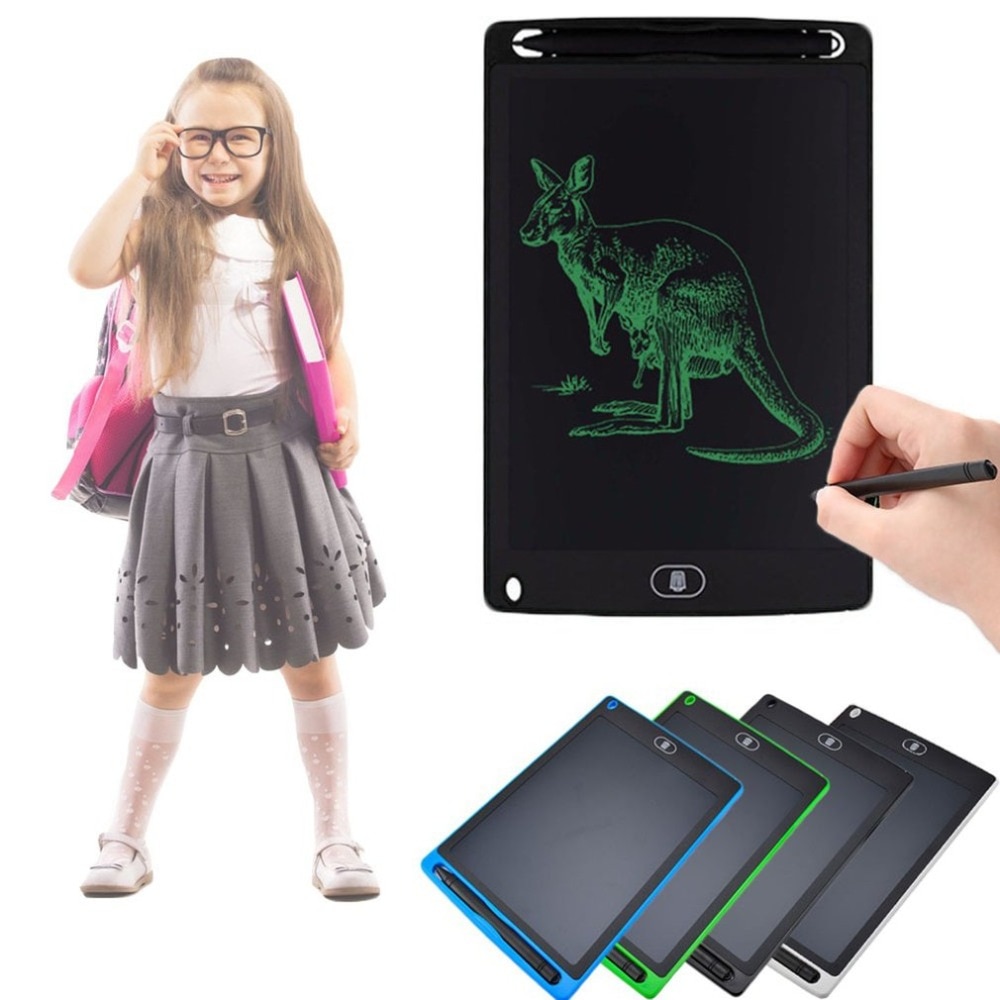 Tableta de dibujo de escritura de 8,5 pulgadas, Bloc de notas Digital LCD, tabla gráfica de escritura a mano, tablón de anuncios para educación,