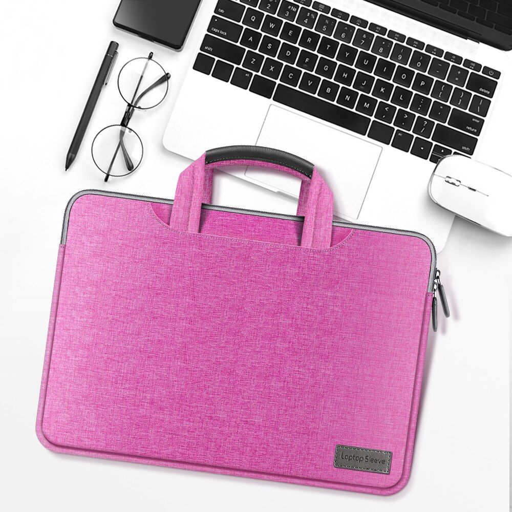 Laptop Notebook Tablet Sleeve Cover Bag 11" 12" 13" 15" 15.6" for Macbook Pro Air Retina 14 inch for Xiaomi Huawei HP Dell: pink / 13-inch