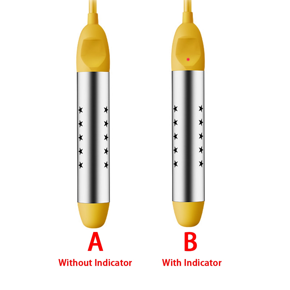 2000W Upgrade Electric Water Heater Floating Electric Heater Water Heating indicator Immersion Suspension Bathroom Swimming Pool