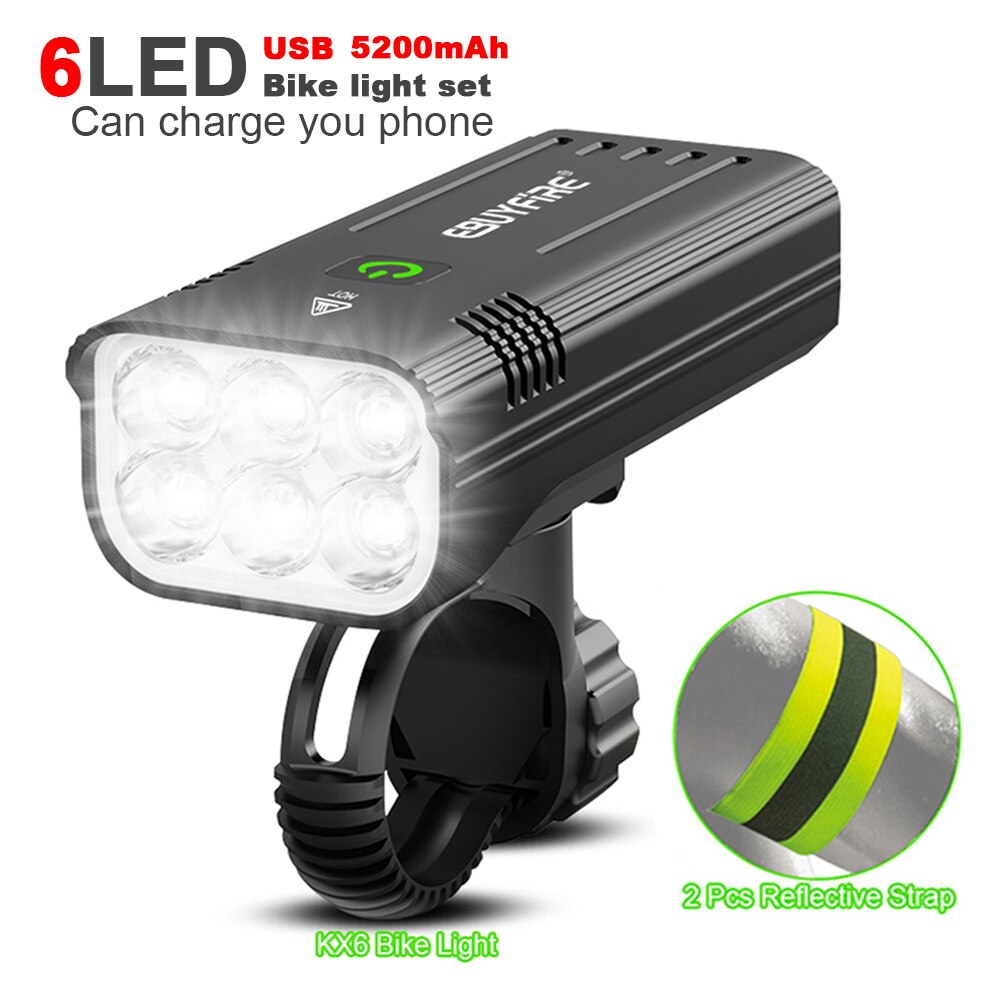 Batterie pour lampes de vélo 5200mAh Batterie pour lampes de vélo 5200mAh