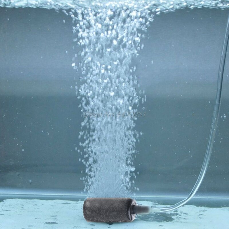 1Set Air Bubble Stone Tube Set Aquarium Fish Tank Aerator Pump