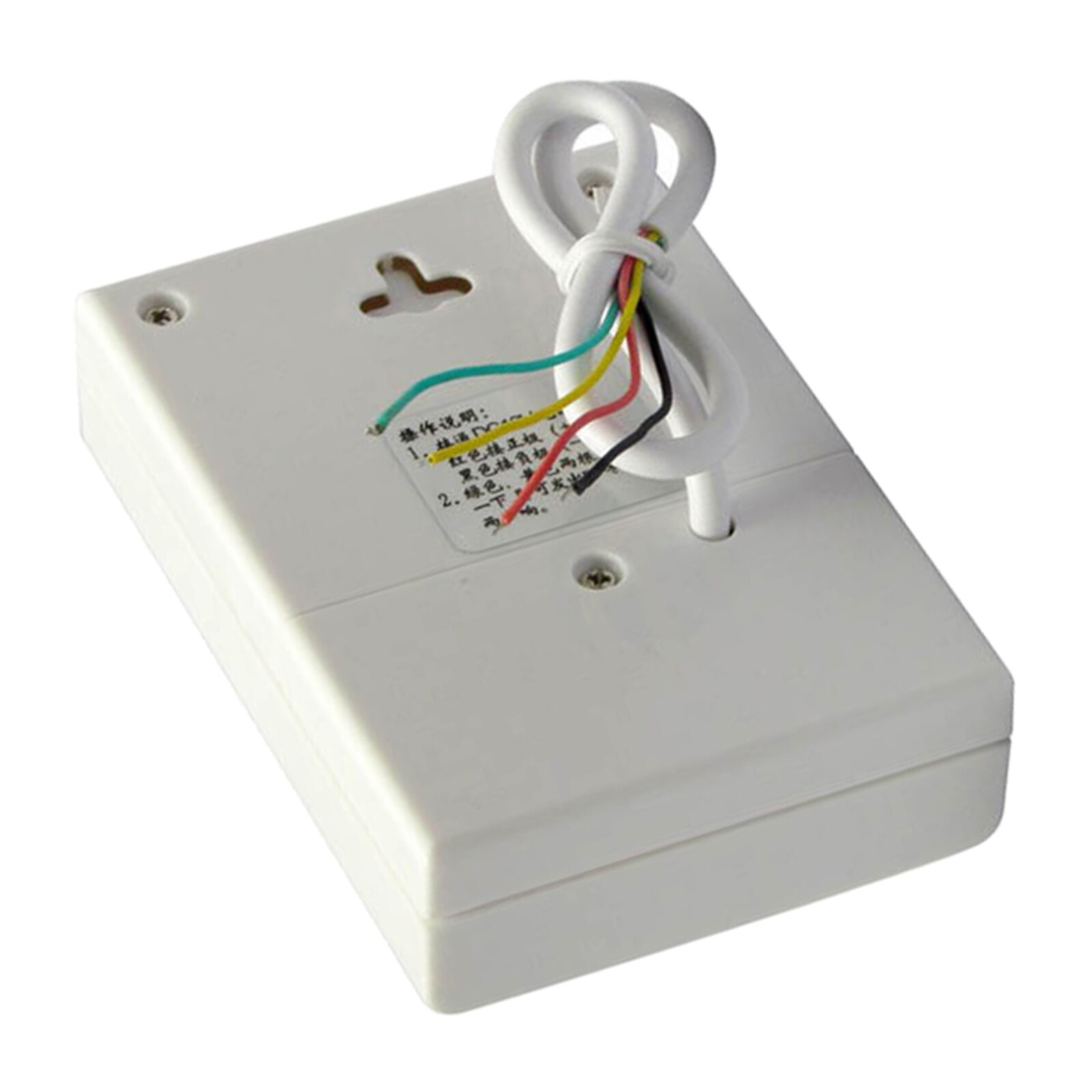 Timbre de puerta con cable para el hogar y la Oficina, accesorio de seguridad montado en la pared, ABS DC 12V
