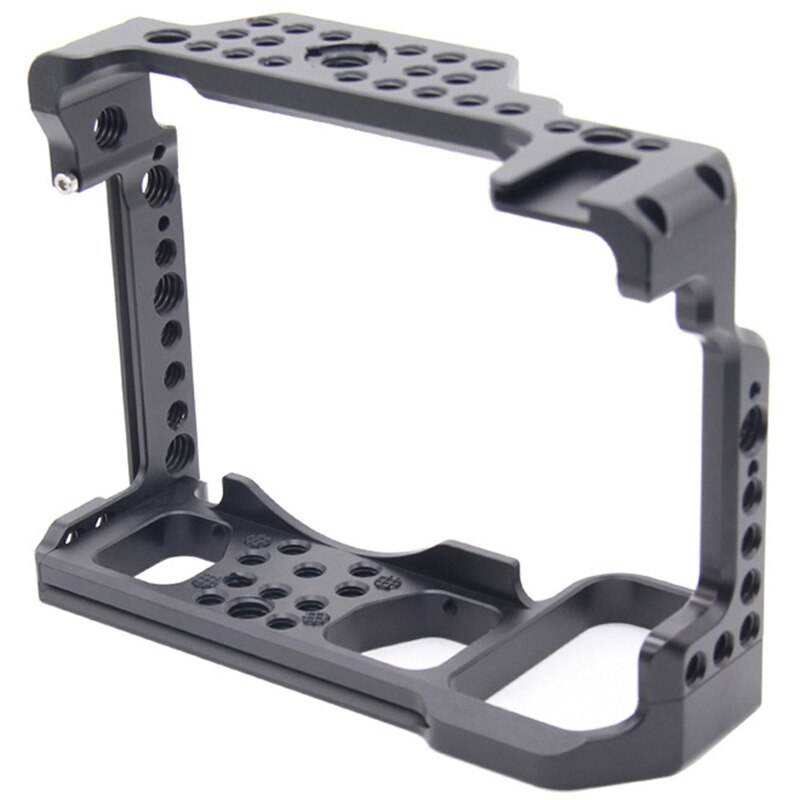 Cage pour appareil photo nikon  z6 z7 avec trous de positionnement arri et fixation pour microphone et moniteur