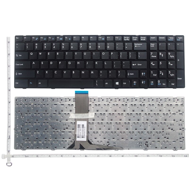 para MSI GE60 2PL-403XCN 2PC-865XCN CX70 CX61 GP60 GP70 GE70 CR61 GX60 nos teclado del ordenador portátil
