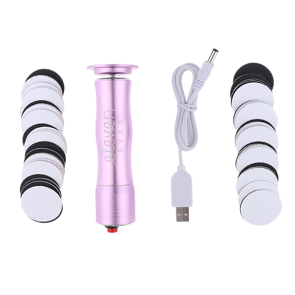 Professionele Elektrische Voet Eelt Remover Scheerapparaat Voor Voeten Droog Hard Dode Huid & 60 Pcs Vervanging Schuurpapier Schijf Schuren Pad
