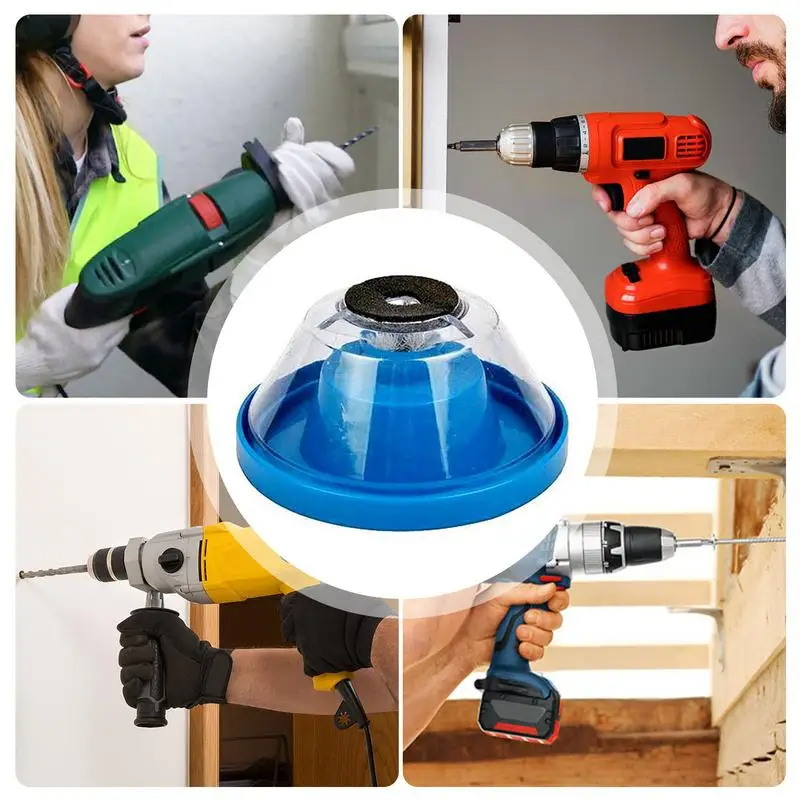 Perceuse électrique, couvercle anti-poussière, trous de perçage, collecteur de poussière, marteau électrique convivial, résistant à l'usure, perçage anti-poussière