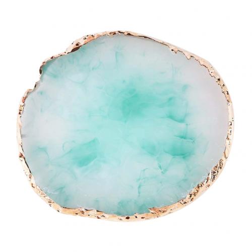 Hars Make Mixer Nail Art Polish Mengen Plaat Foundation Coloring Palet Glad En Professionele, Te Reinigen En Veeg.: green