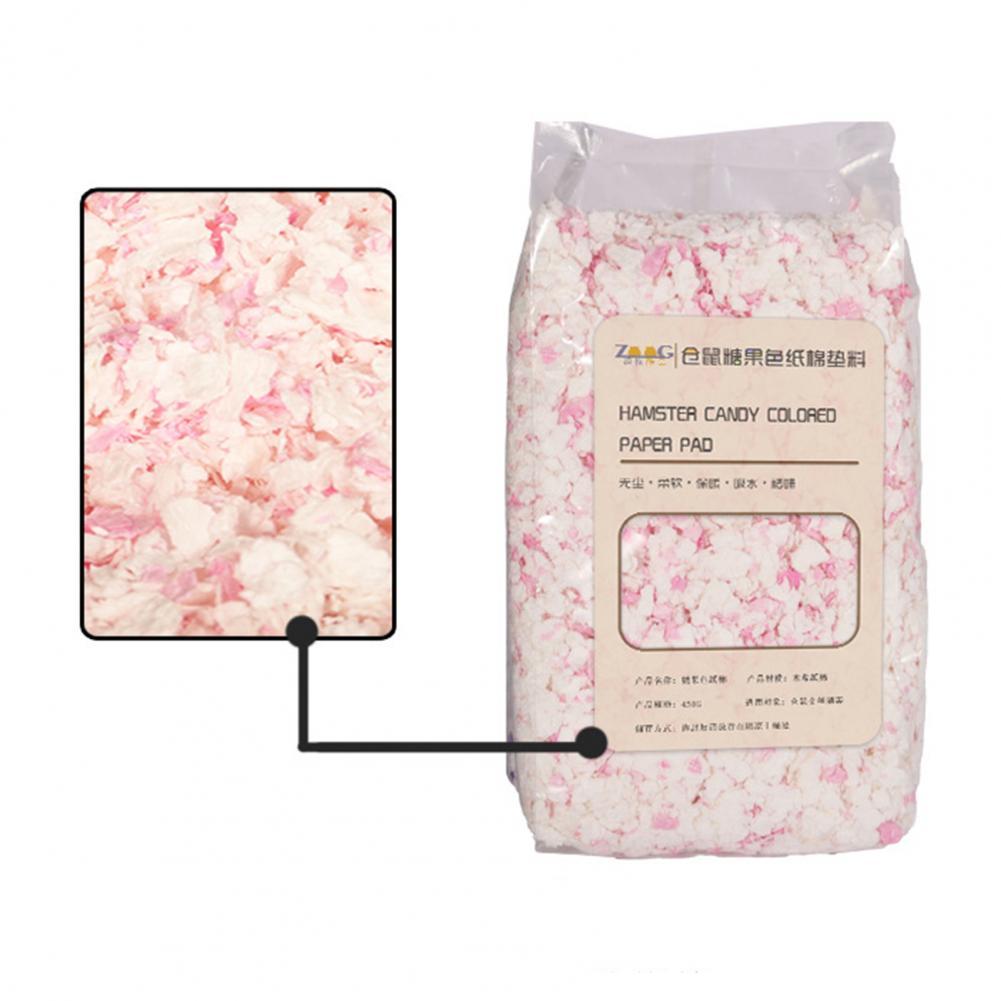 Baumwolle Füllstoff Funktionale Hamster Süssigkeit Farbige Papier Pad Ultraleicht niedrig-staub Papier: Rosa