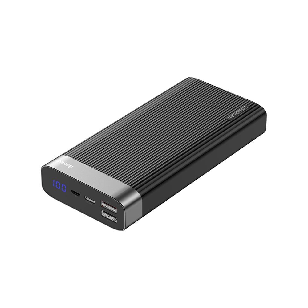 Baseus 20000 Mah Power Bank Snel Opladen Externe Batterij Draagbare Powerbank Type-C Pd QC3.0 Snel Opladen 18W voor Xiaomi Voor Ip: Default Title