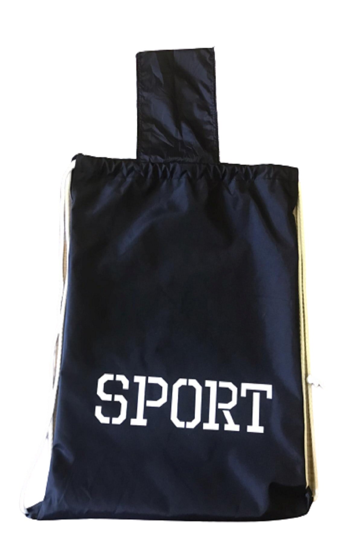 Bolsa de deporte Unisex con estampado negro, ligera, con cable