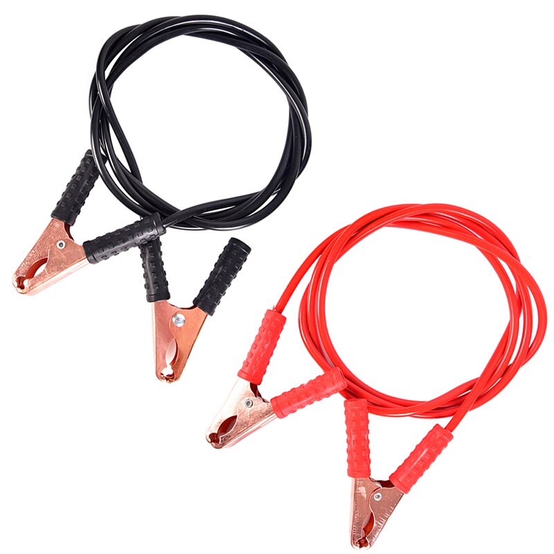 Bil varevogn batteri booster kabel batteri hoppekabel 2m tunge 500 amp nødstrøm opladning jump start ledninger